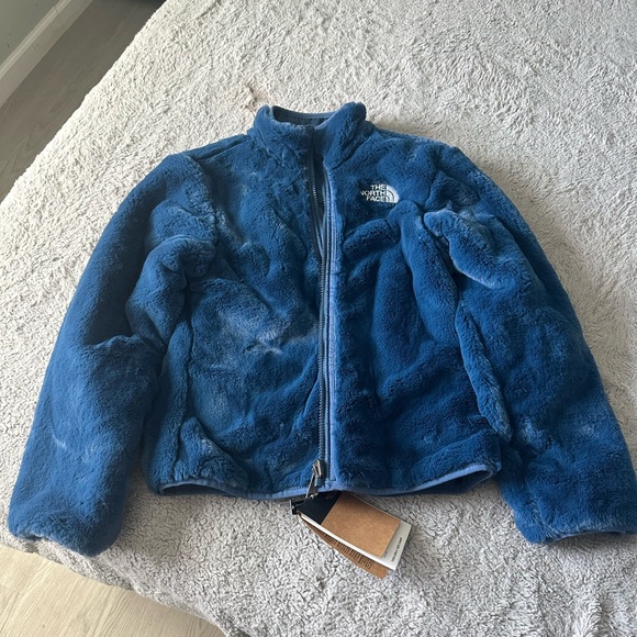 North face jacket size M(10) in blue reversible - Picture 1 of 2